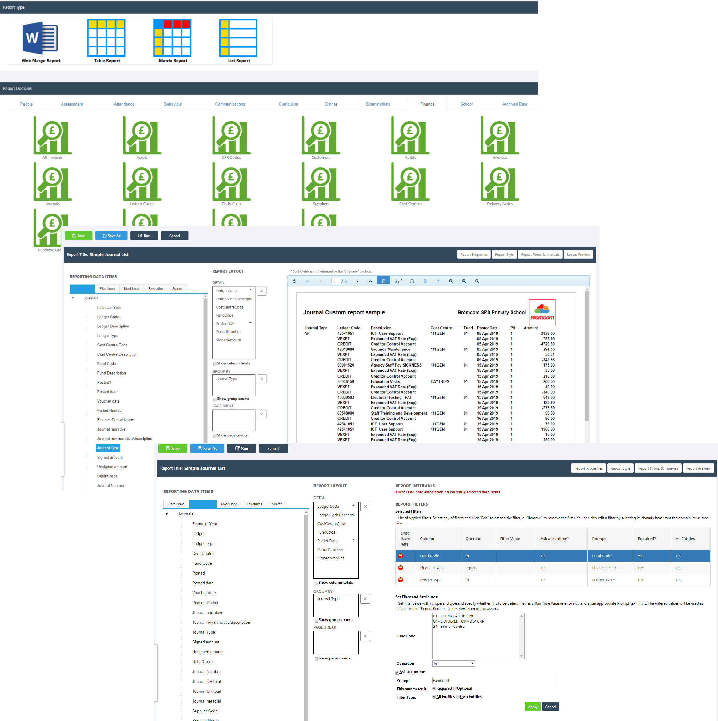 Sibling Bromcom School Finance integrated with School MIS