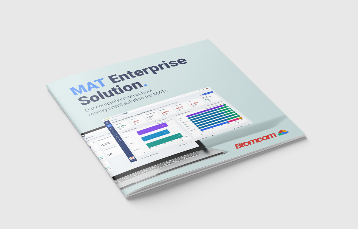Bromcom MAT enterprise solution brochure cover